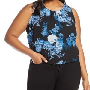 Vince Camuto Sleeveless Chiffon